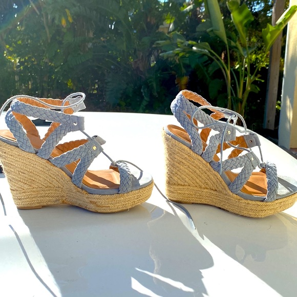 Charolette Rouse cork wedges. Lightly worn. - Picture 1 of 5